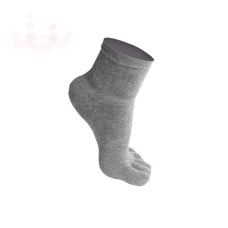 남자 발가락양말 중목 회색 1P 발가락양말남성용 남자발가락양말순면 통풍잘되는발가락양말