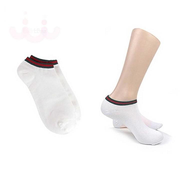 남자 발목양말 흰색 5P 밴딩양말 남성단목양말 남자발목양말