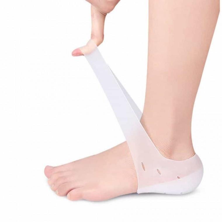 실리콘 양말 깔창 2P 쿠션깔창 양말키높이깔창 키높이양말 기능성깔창 양말안깔창 양말키높이 푹신한깔창