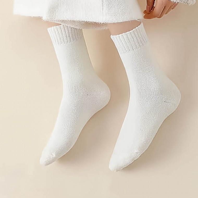 따뜻하고 포근한 기모 테리양말 겨울양말 여성양말 무지양말