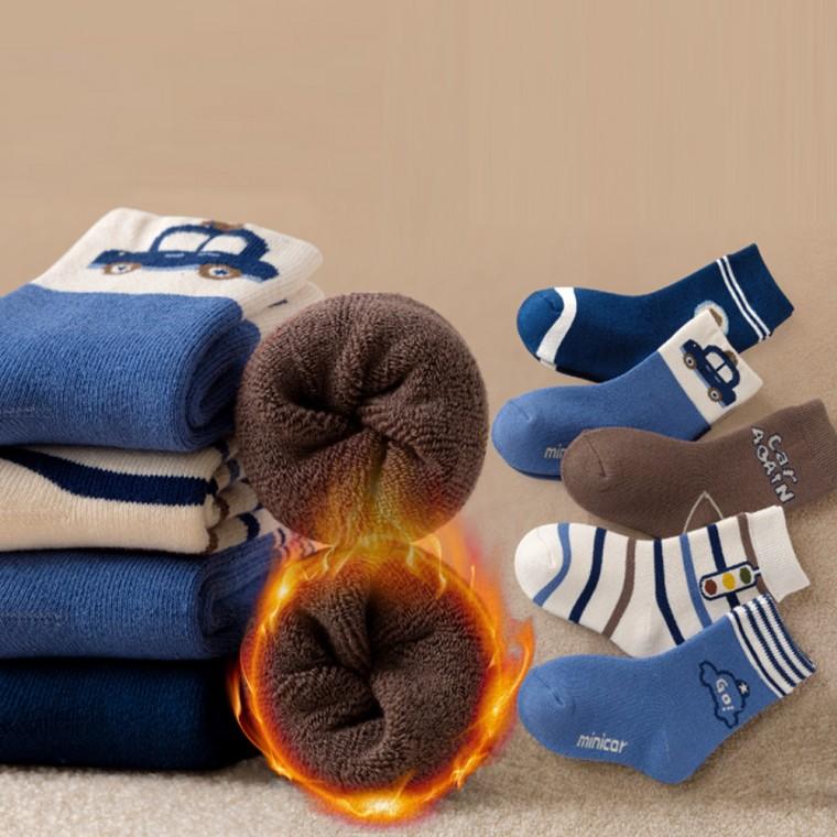 준캡 아동겨울양말 go블루카 파말 방한양말 아동양말세트 어린이