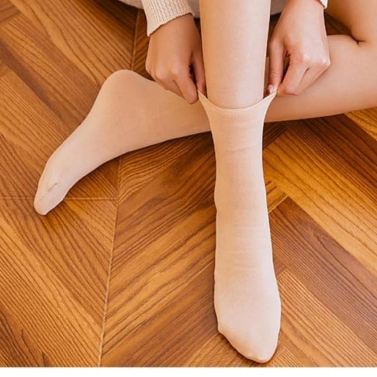 피치 기모양말 북슬 융털양말 2종 겨울 양말 수면양말