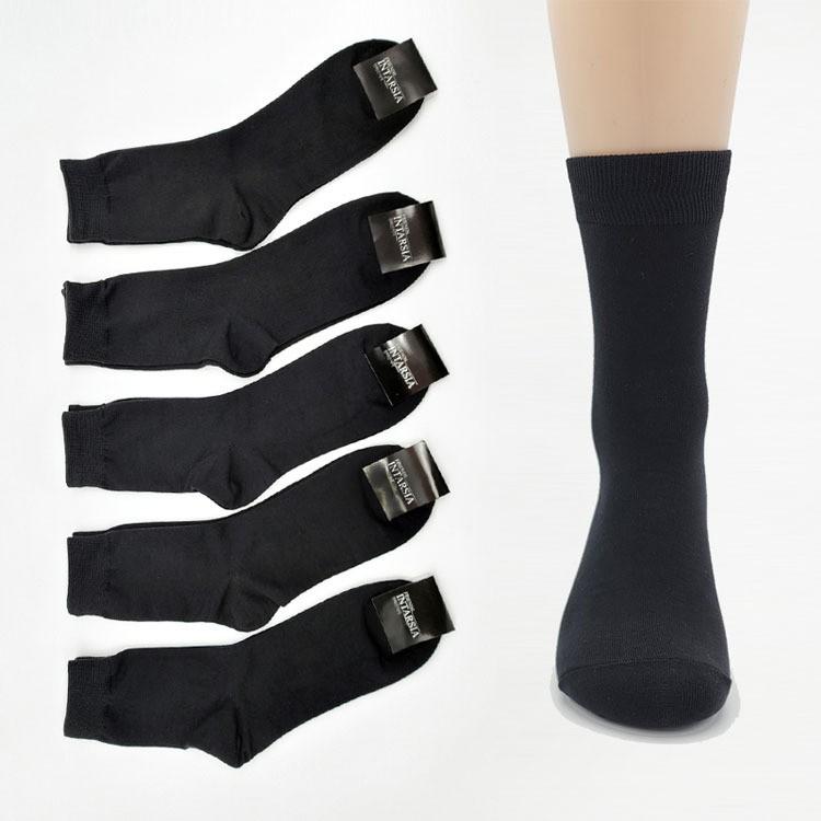 남자신사양말 정장양말 무지 중목양말 블랙 5켤레묶음