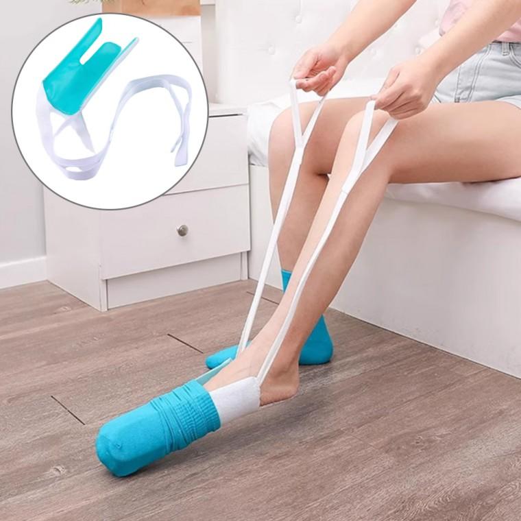 허리부담없이 양말 신는 보조기 셀프 양말착용 도우미