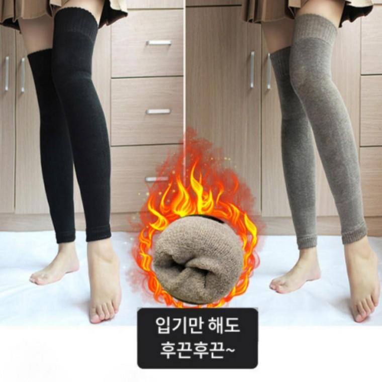 롱레그워머 따듯한 골프양말 발이 니삭스 롱레그워머 여성양말 따뜻한양말