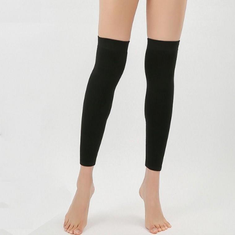무릎 보호대 탄력 스타킹 워머 패드 레그 레깅스 겨울용 양말 발토시 다리 덮개 방한
