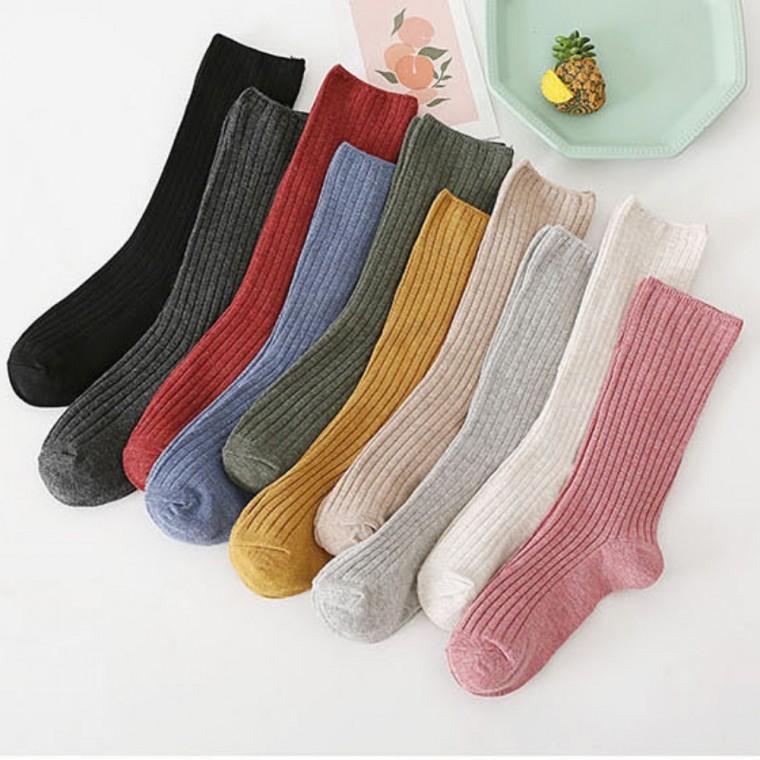 여성 골지 스타일 패션 아이탬 데일리 중목 양말