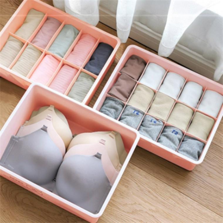 옷장서랍칸막이정리함 칸칸이속옷정리함 양말속옷정리함케이스 아기양말정리함