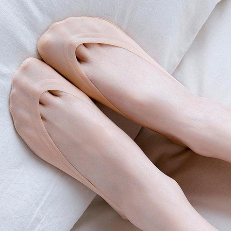 여성 구두 단화 양말 사계절 착용 실리콘 페이크 덧신 케쥬얼 단목 학생 정장 교복 삭스
