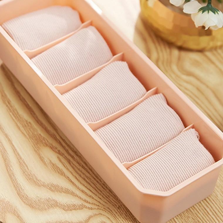 서랍장 양말 정리 수납 속옷 정리함 핑크