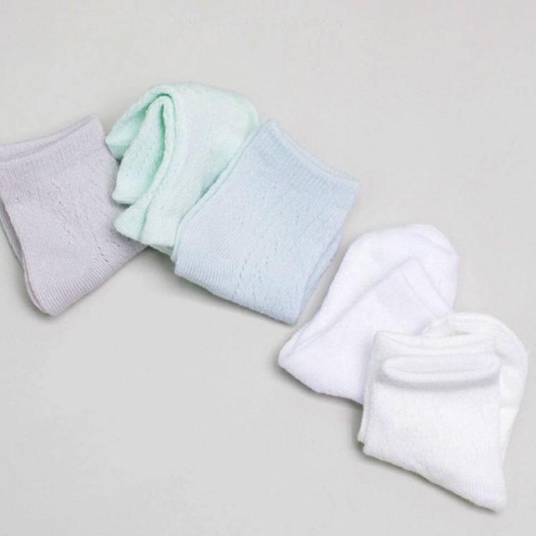 유아 아동 양말 j루 망사 단목 5켤레 세트 국산 시원한 면 양말