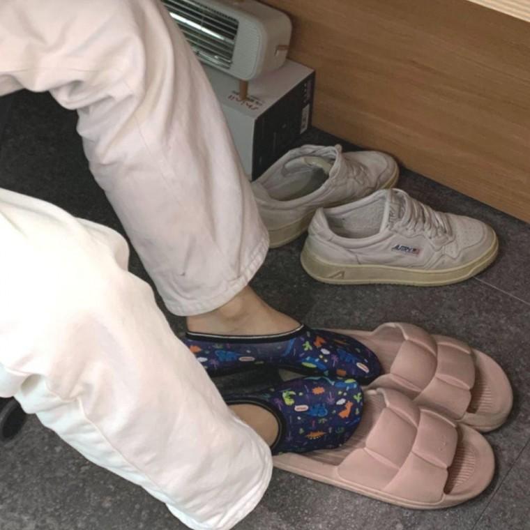 요술 덧신 버선 양말 여성용 덧버선 기모