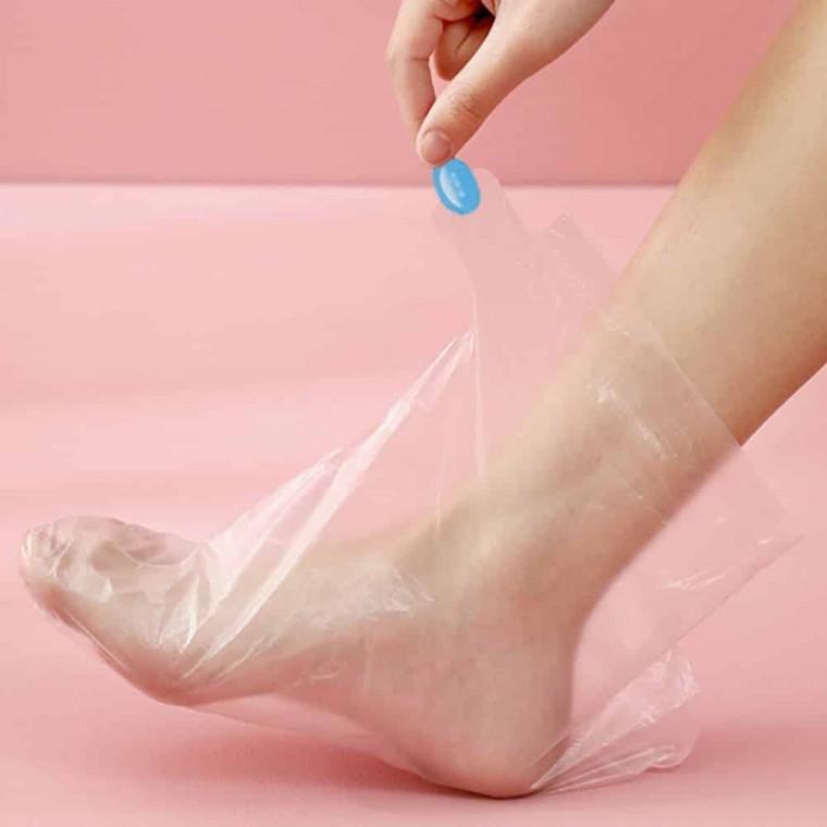 투명 비닐 덧신 100P 풋크림양말 발커버