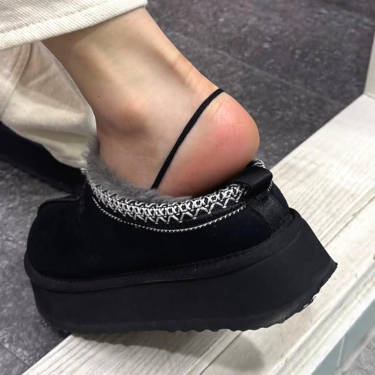 슬링백 끈덧신 뮬양말 블랙 앞코양말