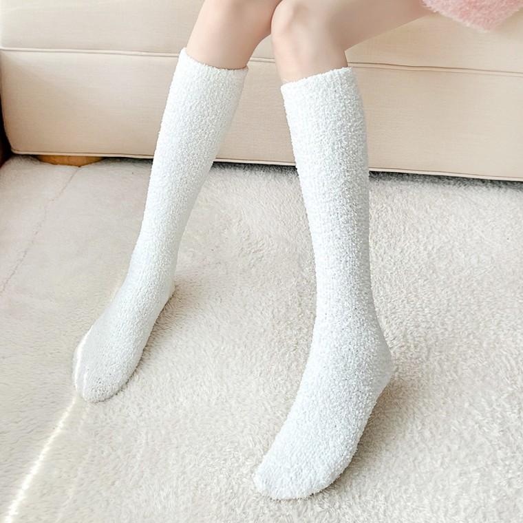 무지 따뜻 수족냉증 보온 수면 장목 양말