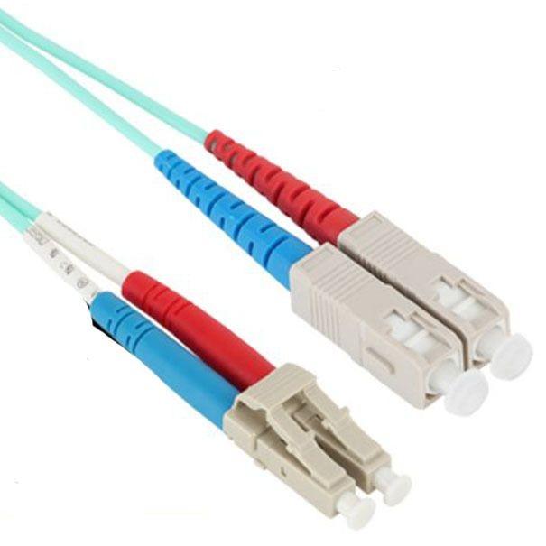 피앤케이 광점퍼코드 광케이블 10G LC-SC-2C-멀티 5m