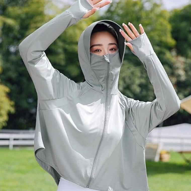 여성 운동 외출 후드 루즈핏 바람막이 점퍼