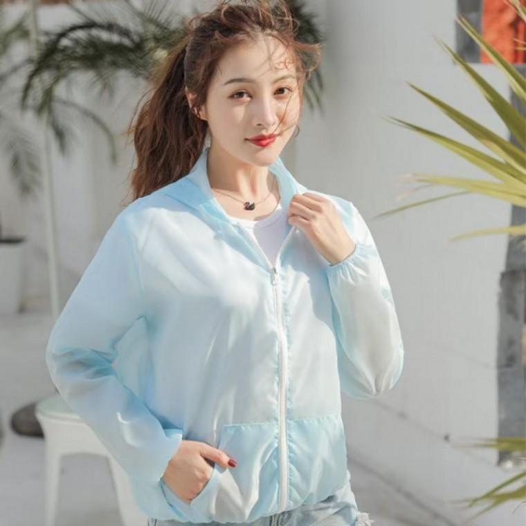 7가지 컬러 초슬림 바람막이 여성바람막이 초경량자켓 후드집업 경량점퍼