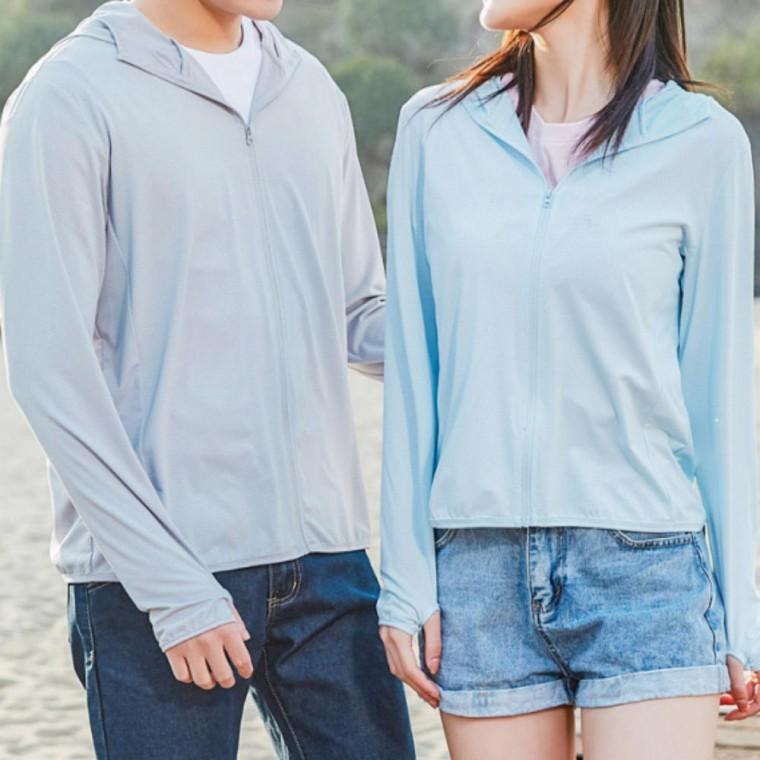 후드집업XL 화이트 여름점퍼 여성 썸머룩 여성 가벼운점퍼