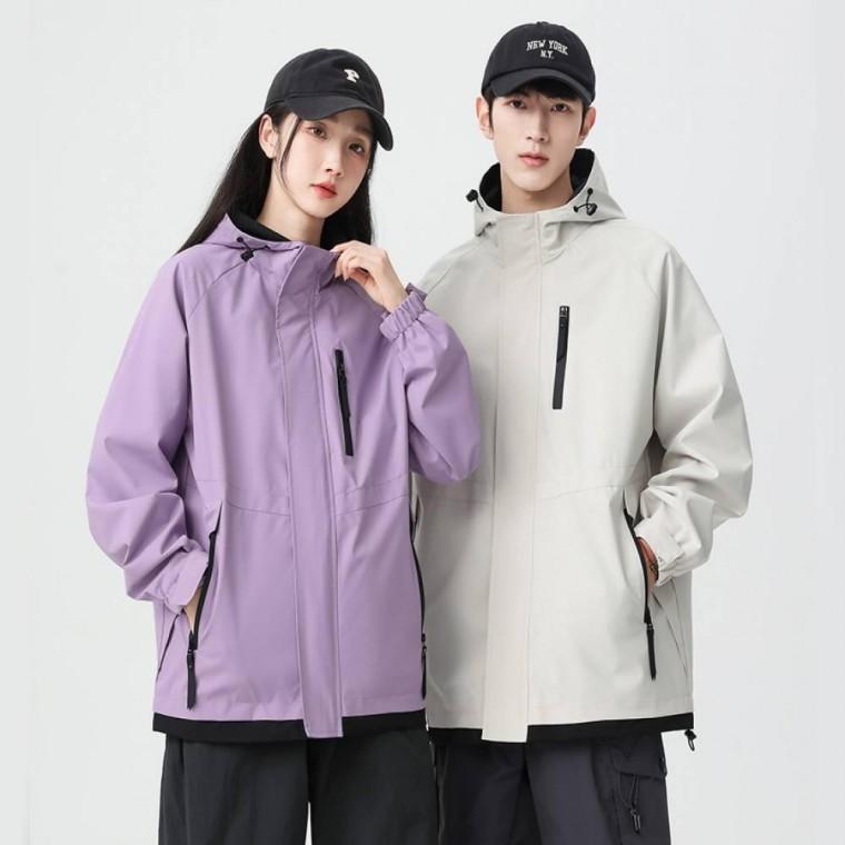 데이스 후드 바람막이 남녀 공용 아웃도어 간절기 자켓 점퍼