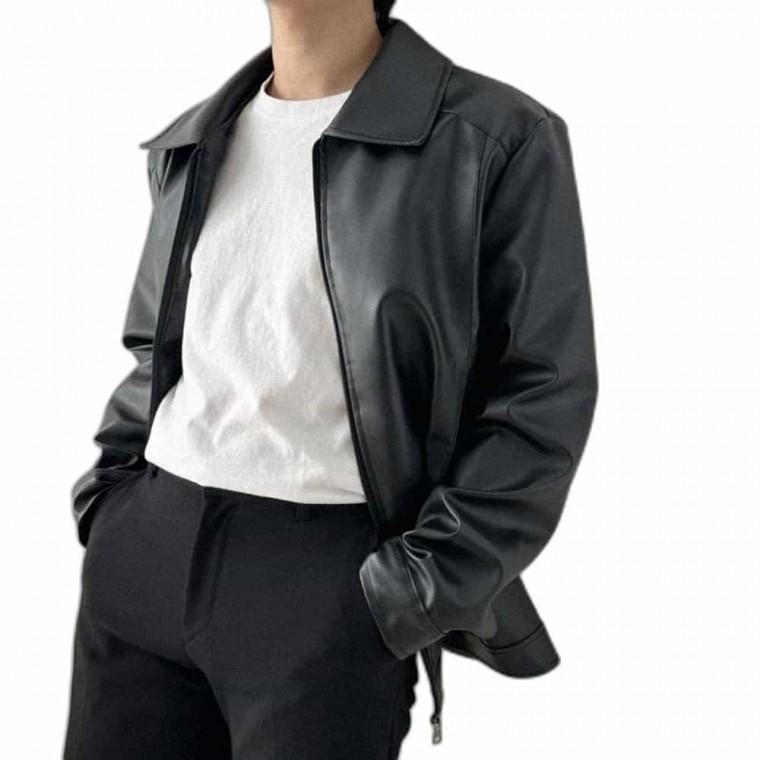 라이더 가죽 자켓 남자가죽자켓 남자자켓 남자가죽잠바 남자봄가을잠바 남자봄가을점퍼 남성봄자켓 남자봄