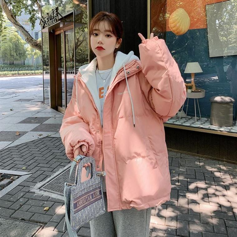 레이어드 데일리 후드 경량 패딩 4color 여성 숏패딩 키작녀 다운 점퍼 자켓 푸퍼