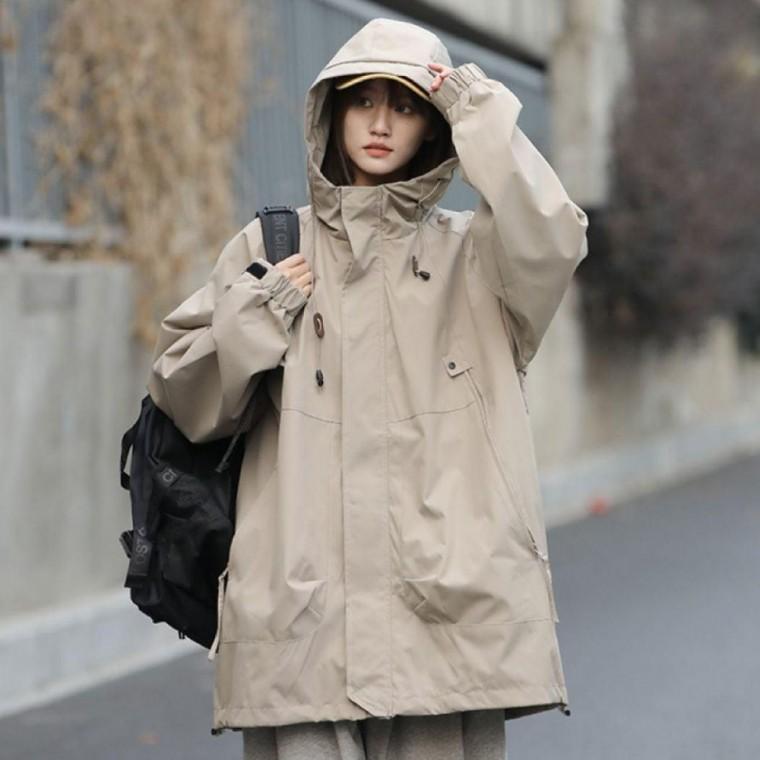 제이 후드 바람막이 남녀 공용 아웃도어 간절기 점퍼