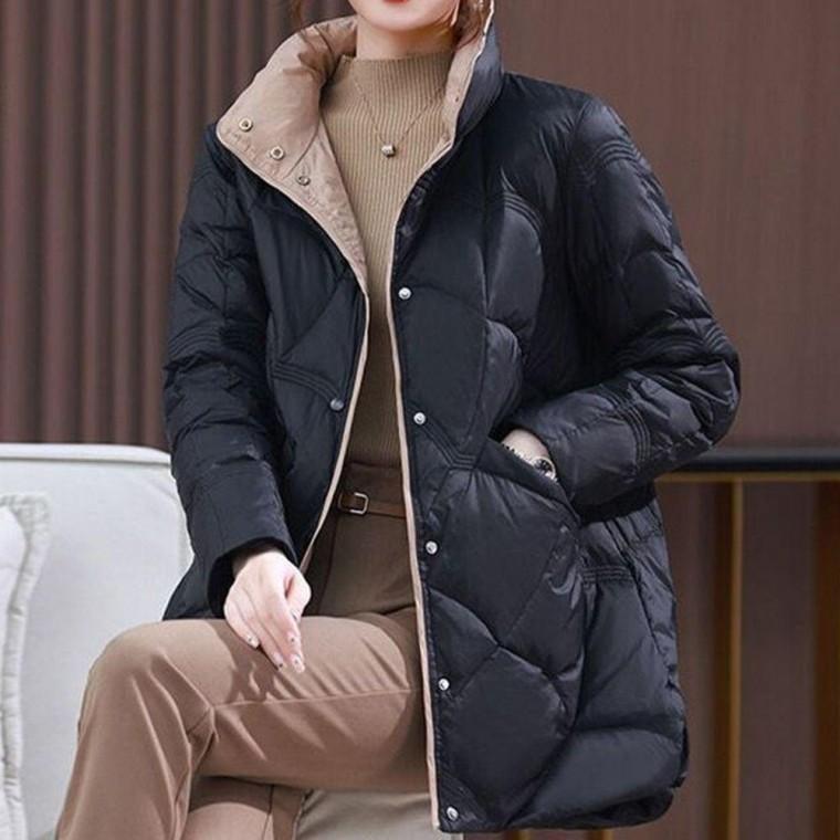 오리털 패딩 코트 자켓 간절기 여성 경량 점퍼
