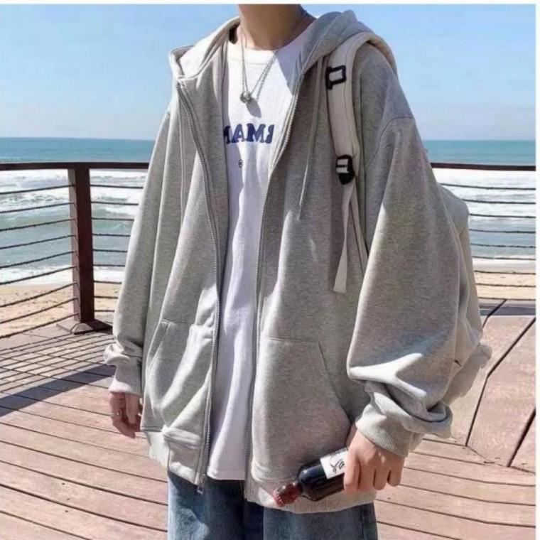 외투 가을 자켓 집업 잠바 남성 학생 겉옷 루즈핏 후드집업 봄 간절기 후드 아우터 봄점퍼