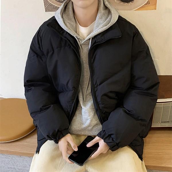 남성 베이직 캐주얼 패딩 점퍼 겨울 아우터 IS-JP03