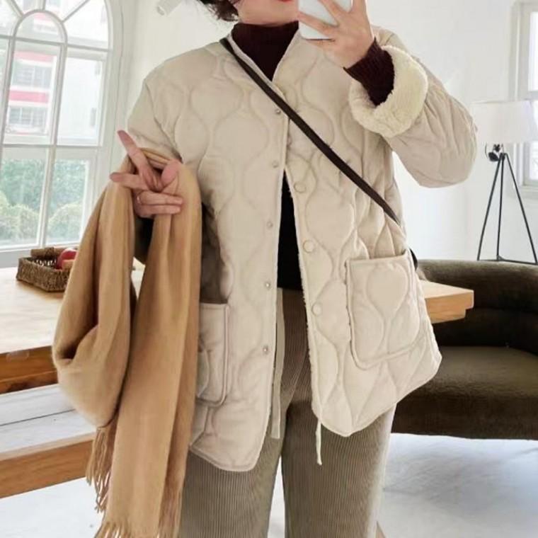 점퍼 양털 누빔 퀼팅 누빔점퍼 양털점퍼 겨울점퍼 캐주얼점퍼