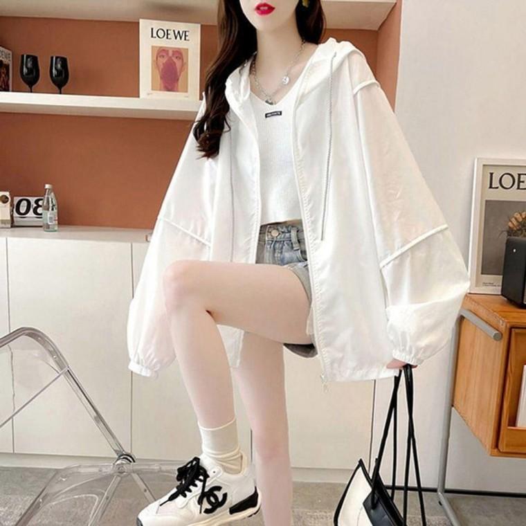 루즈핏 여성 바람막이 점퍼 자켓 윈드 빅사이즈 와이드핏 자람막이 여성봄 트레이닝