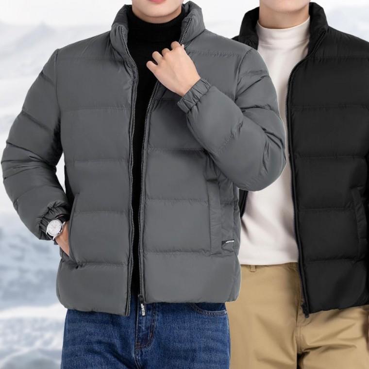 따뜻한 겨울 아우터 방한 보온 하이넥 패딩 점퍼