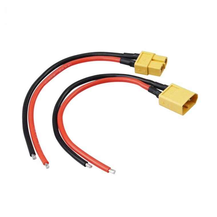 DC 전원 제작용 케이블 점퍼선 2선 15cm 레드블랙 PCB보드 데이터전송