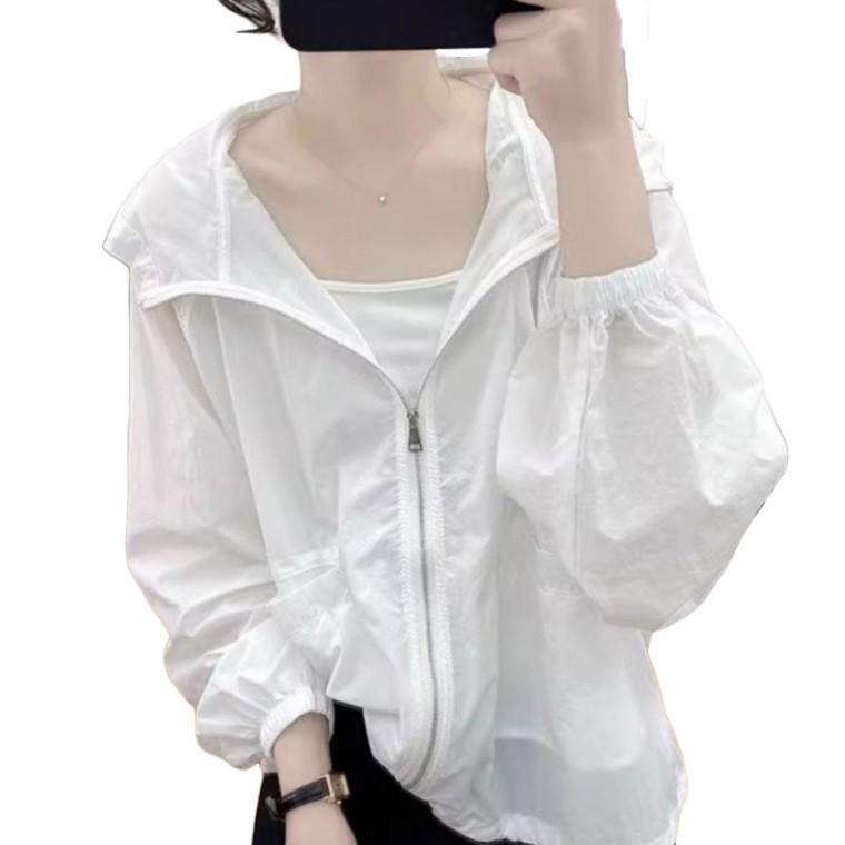 여성 후드집업 여름 점퍼 바람막이