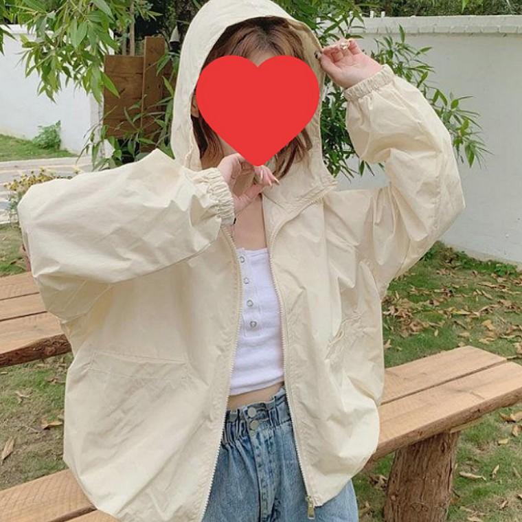 여자 후드 바람막이 데일리 간절기 캐주얼 점퍼 신상