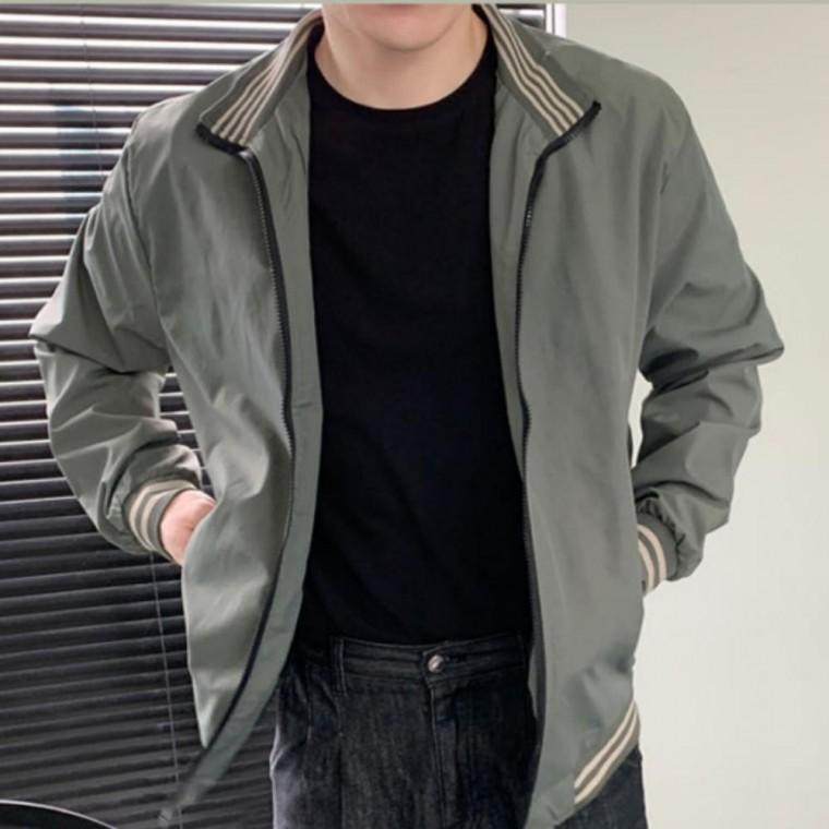 남자 바람막이 점퍼 봄버자켓 집업 블루종 봄 간절기 데일리