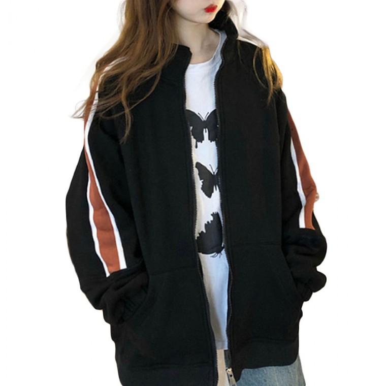 간절기 여자 루즈핏 집업 신상 데일리 아우터 점퍼