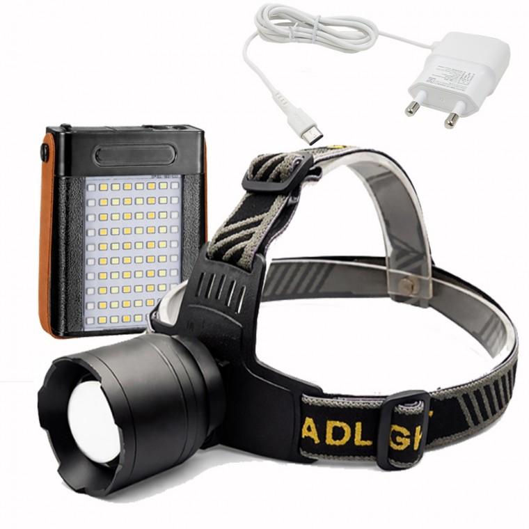 LED WhiteLaser 충전식 캠핑 멀티 야외 조명등 랜턴 헤드랜턴 8002b아답터포함