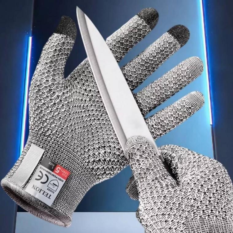 장갑 절단 방지 작업 손보호 안전 칼베임 터치 캠핑 용품 목장갑 작업용 등산 준비물