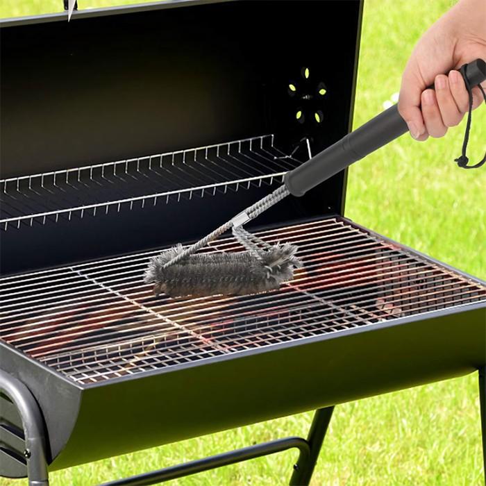 BBQ 그릴 청소솔 브러쉬 캠핑 석쇠 불판 세척 쇠솔 철브러쉬 그릴청소솔 석쇠브러쉬