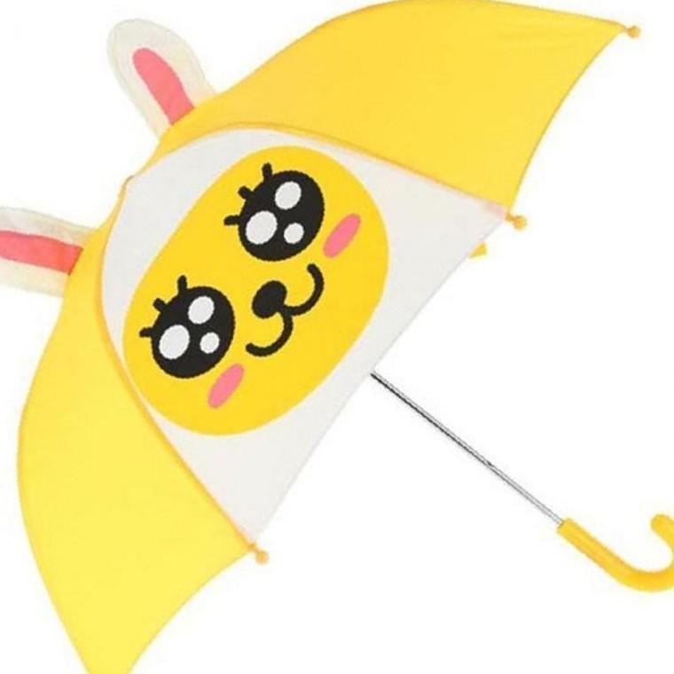 카카오 얼큰이 입체 장우산 47cm 무지 1P 방수 장마