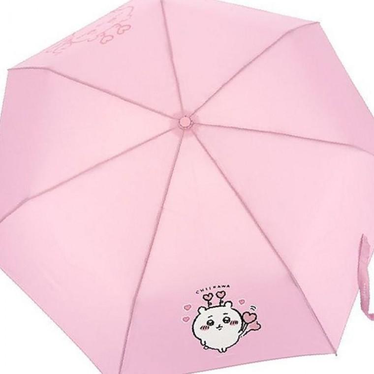 먼작귀 3단 자동우산 55cm 치이카와 1P 소프트폴드