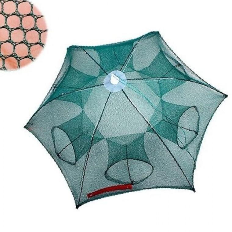 우산형 원터치 6구 통발(약87cm) 접이식 간편