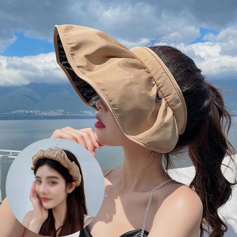 자외선차단 선캡 날개 키 플랩캡 모자