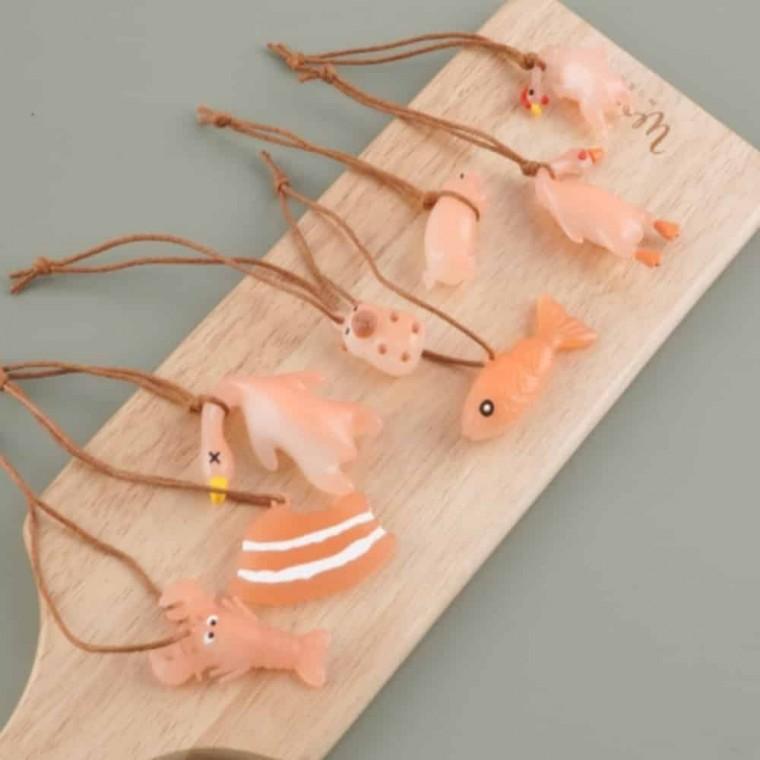 자외선 키링 가방참 가방고리 가방걸이 자외선반응키링