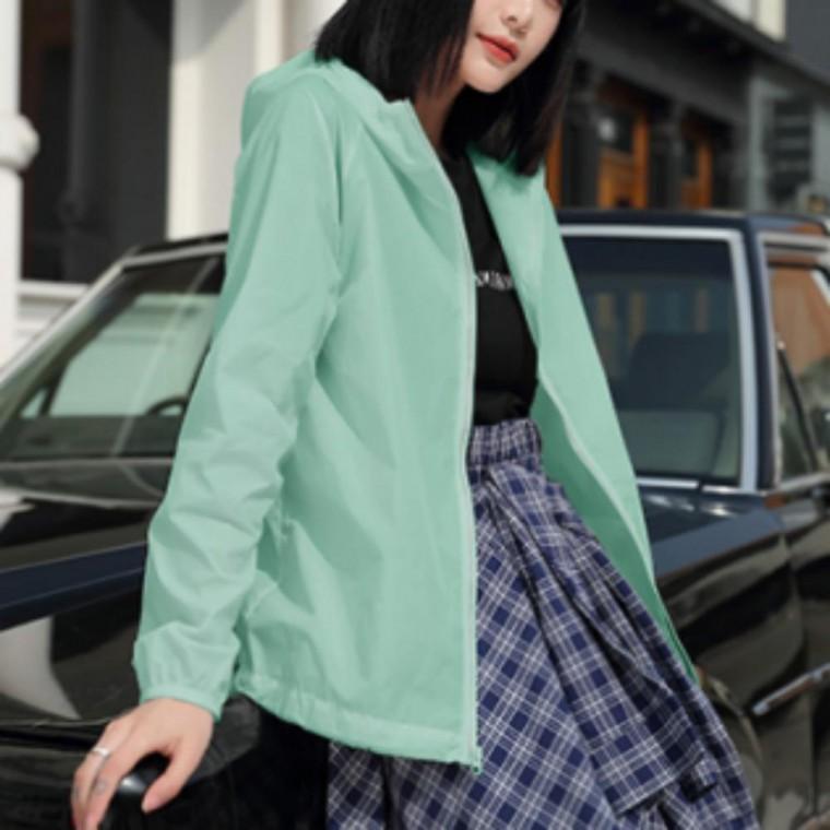 여름 자외선 차단 바람막이 자켓 점퍼 등산용 경량 바람막이