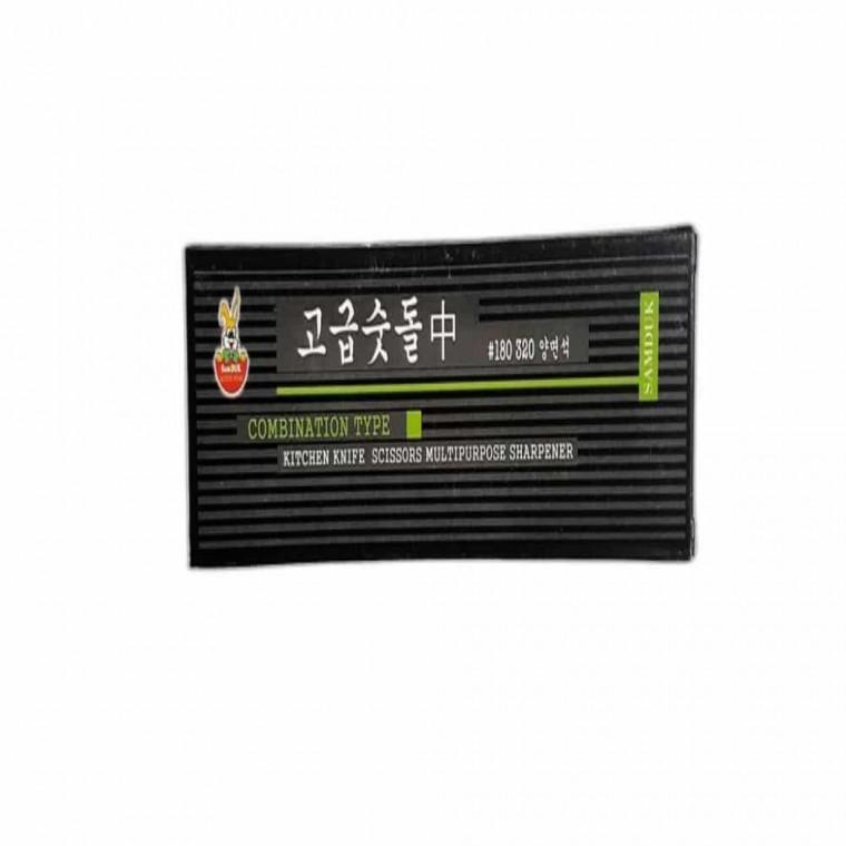 양면 숫돌(중) 가위갈이 휴대용칼갈이 칼갈이도구 수동칼갈이 업소용칼갈이 휴대용숫돌 업소용숫돌 가정용