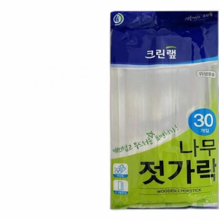 일회용 나무젓가락 30P 캠핑젓가락 일식젓가락 초밥젓가락 1회용나무젓가락 중국집젓가락 휴대용젓가락 대