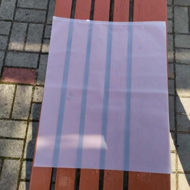 여행용 지퍼백 40x50cm 휴대용지퍼백 대형여행파우치 슬라이드지퍼백